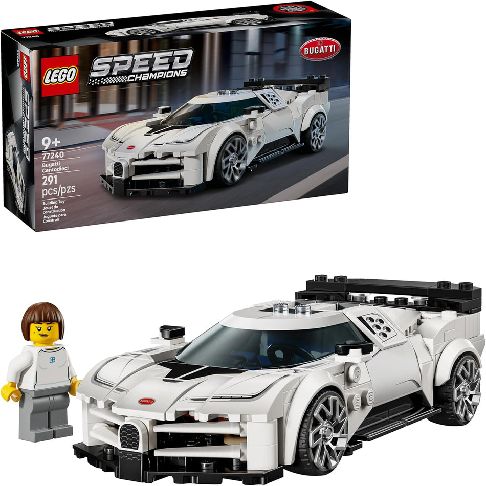 LEGO 77240 Speed Champions Bugatti Centodieci Hyper Sports Car Toy