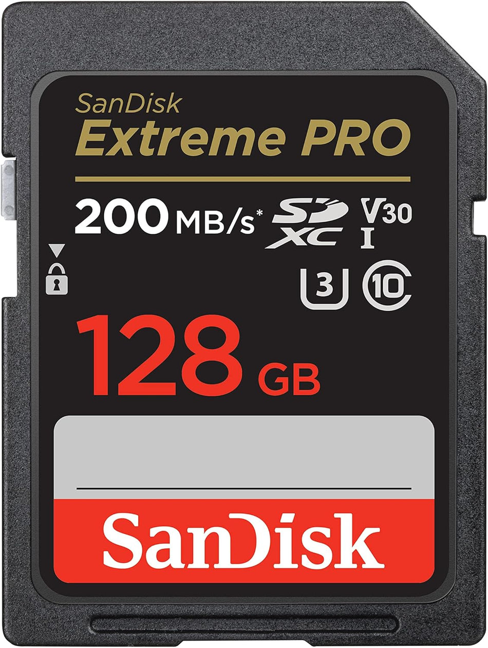 SANDISK Extreme PRO SDXC UHS-I Memory Card - C10, U3, V30, 4K UHD, SD Card