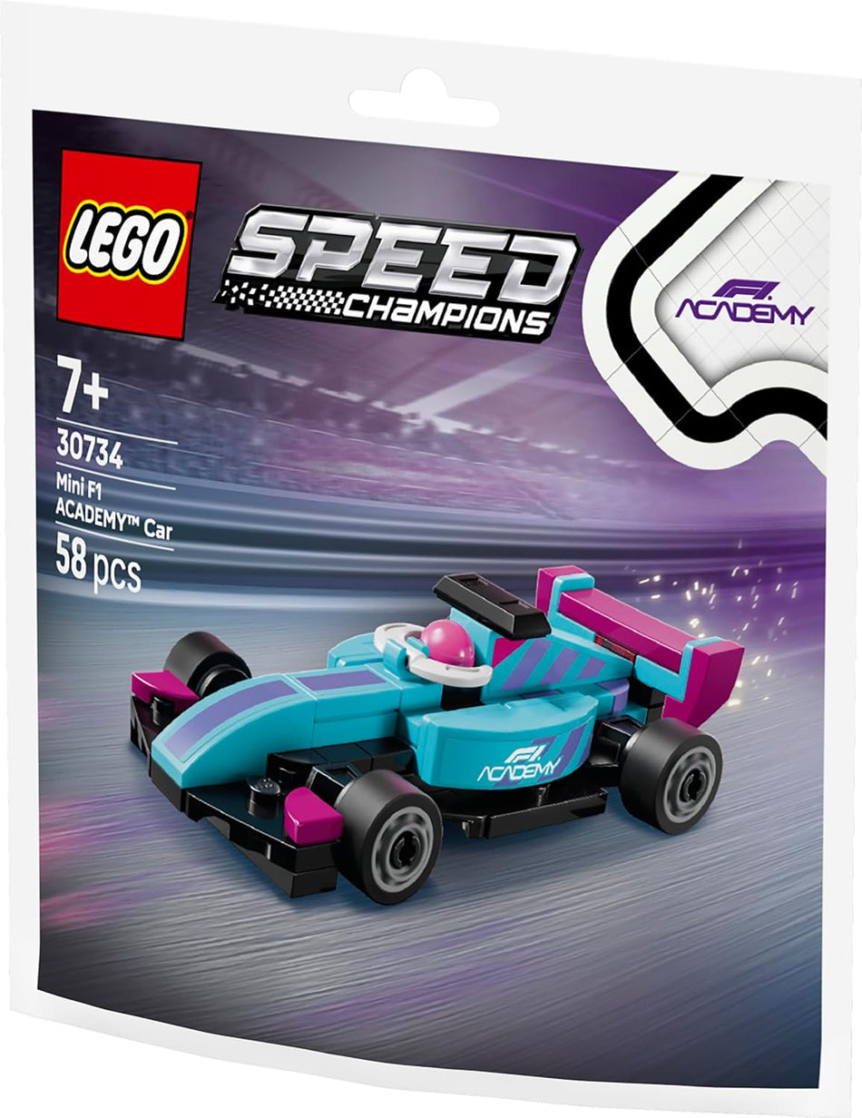 LEGO Speed Champions Mini F1 ACADEMY™ Car 30734 (58 Pieces)