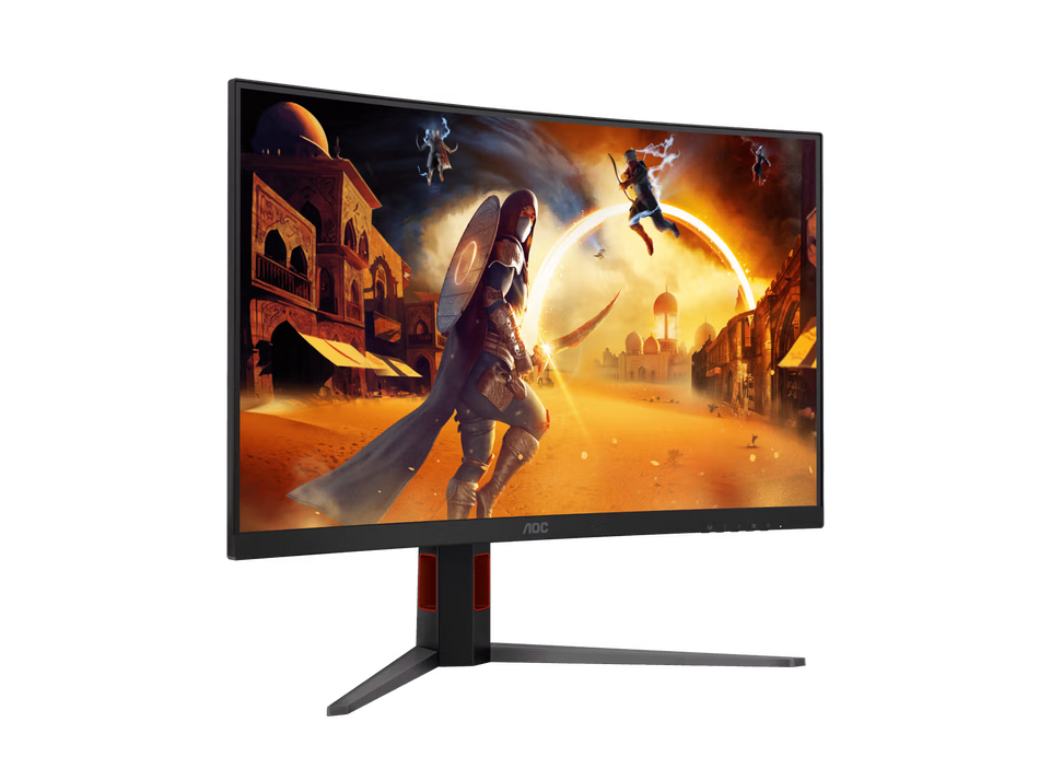 AOC CQ32G4 31.5" QHD Curved 1500R, Fast VA, 180Hz, 0.5ms(MPRT), 1ms(GtG), AdaptiveSync, HDR10, Adjustable Stand, HDMI2.0, DP1.4