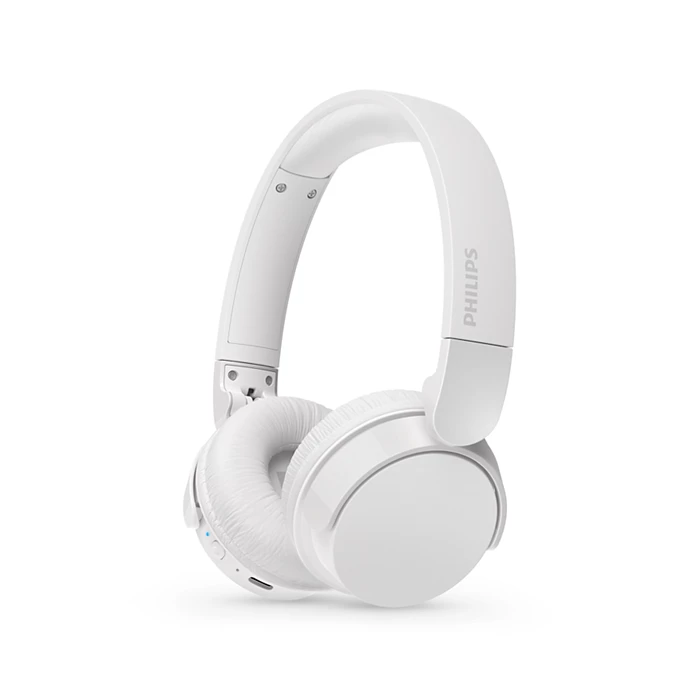 Philips TAH4209/00 Lightweight On-Ear Wireless Bluetooth Headphones - 55 Hours Play Time, Dynamic Bass, Passive Noise Isolation, Clear Calls & Quick Charge – Black/White/Blue