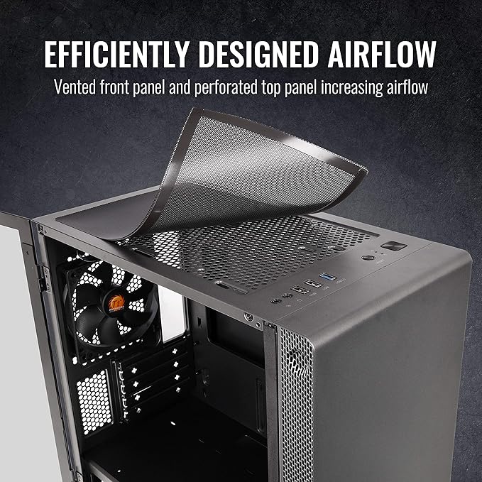 Thermaltake S100 TG Black, CA-1Q9-00S1WN-00