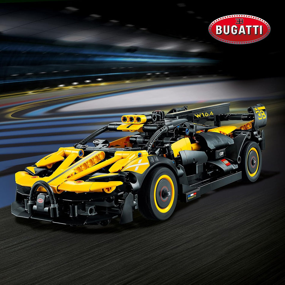 LEGO Technic Bugatti Bolide Racing Car Building Set - Model and Race Engineering Toy for Back to School, Collectible Sports Car Construction Kit for Boys, Girls, and Teen Builders Ages 9+, 42151 (905 Pieces)