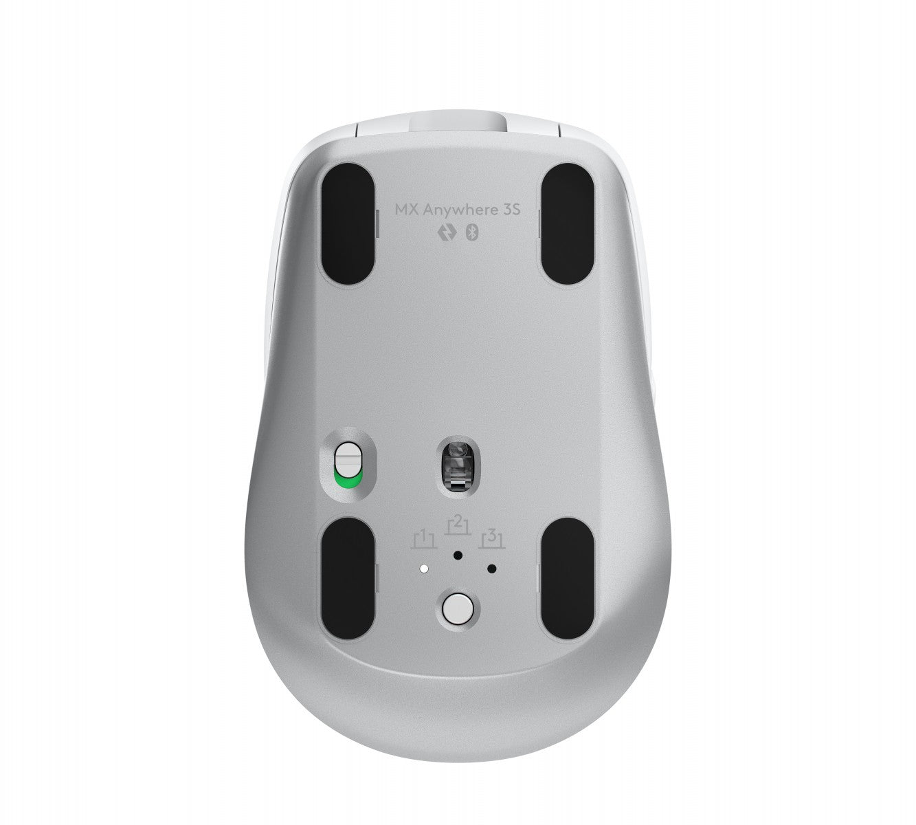 Logitech MX Anywhere 3S mouse RF Wireless + Bluetooth Laser 8000