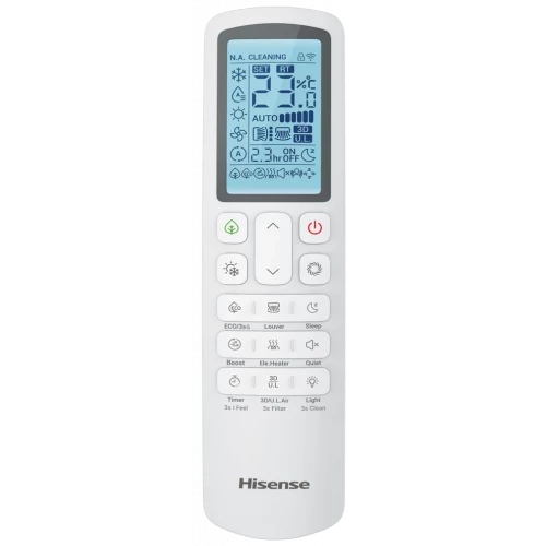 Hisense 18,000 BTU Light Commercial Multi-Split Cassette Indoor Inverter Air Conditioner (Outdoor Unit: AMW + Panel: PE-QEA/LD) - ACT-18UR4RCC8