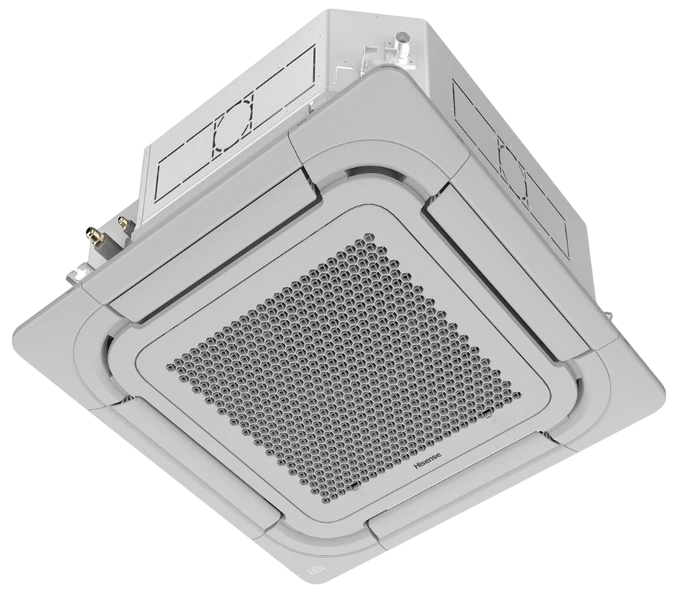 Hisense 24,000 BTU Light Commercial Multi-Split Cassette Indoor Inverter Air Conditioner (Outdoor Unit: AMW + Panel: PE-QFA/CD) - ACT-24UR4RJC8