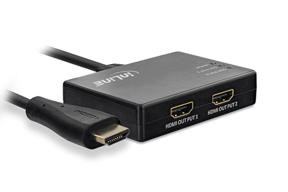 HDMI Splitter 1x2 (High-Speed Duplicator) | Green Box Edition