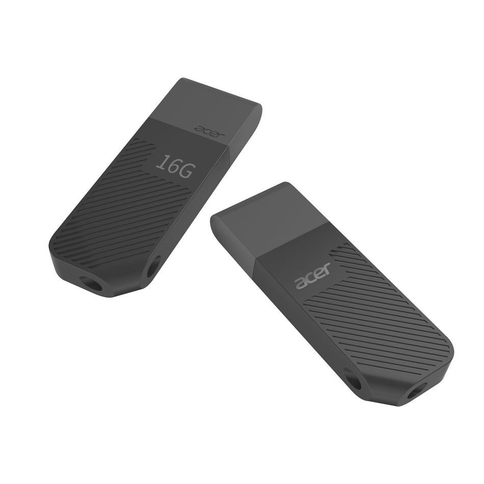 Acer UP200 16GB USB 2.0 Flash Drive Black - 887184014760