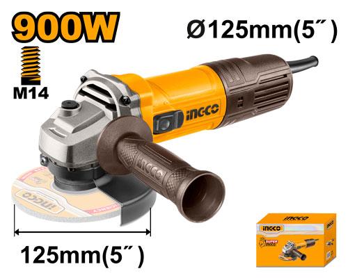 Ingco Angle grinder AG90028 900W 125 MM