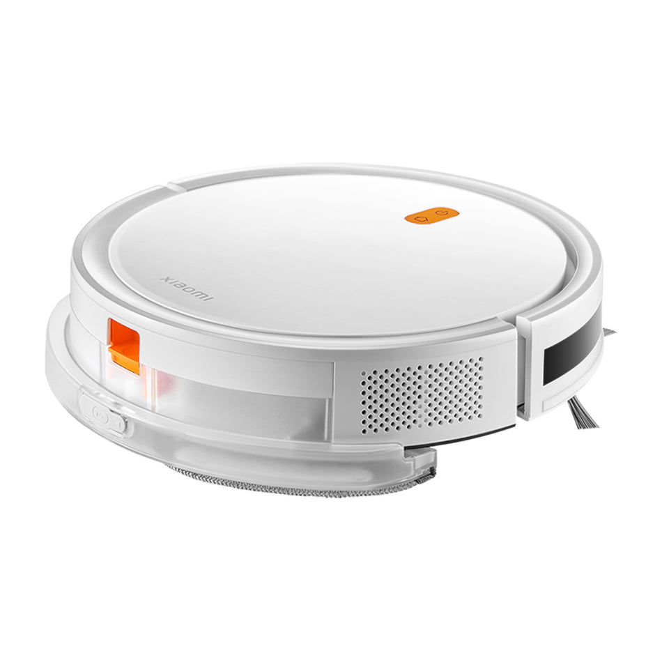 Xiaomi Robot Vacuum E5 Smart Robotic Vacuum Cleaner and Mop | 2000Pa Suction Power Gyroscope Intelligent Path Planning 2-in-1 Sweeping Mopping System App & Voice Control - White (BHR7969EU)
