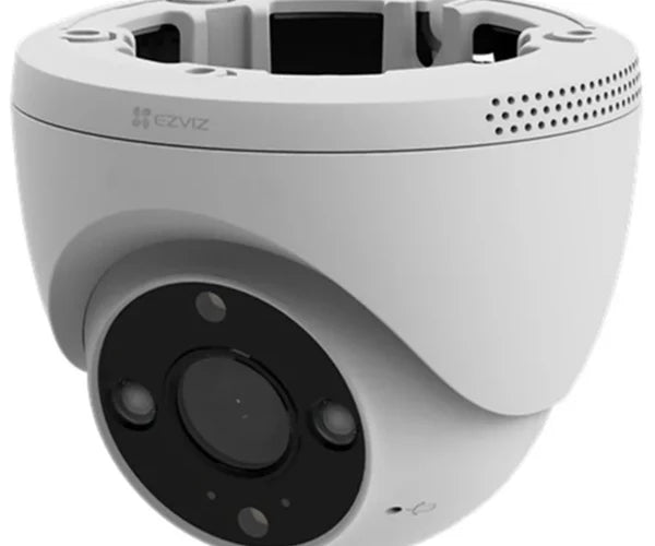 EZVIZ H4 2K 3MP Smart Outdoor Wi-Fi Security Camera - AI Human & Vehicle Detection, Color Night Vision, Active Defense Siren, Two-Way Talk & Weatherproof Design