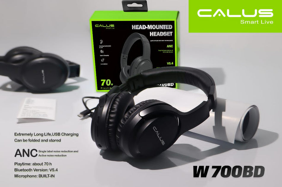 Calus W700BD Headset with ANC and Comfort