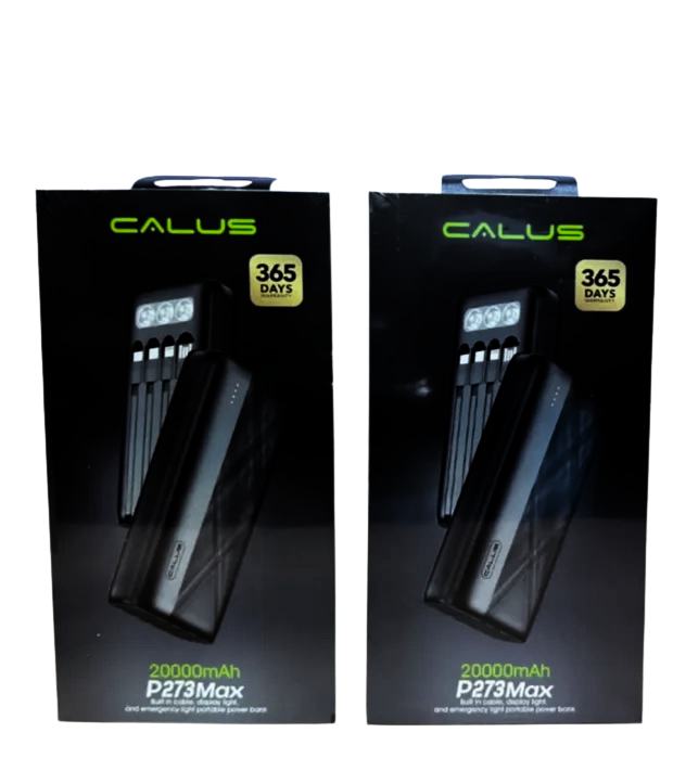 Calus P273 Max Power Bank – 20,000mAh Ultra-Fast Charging Station