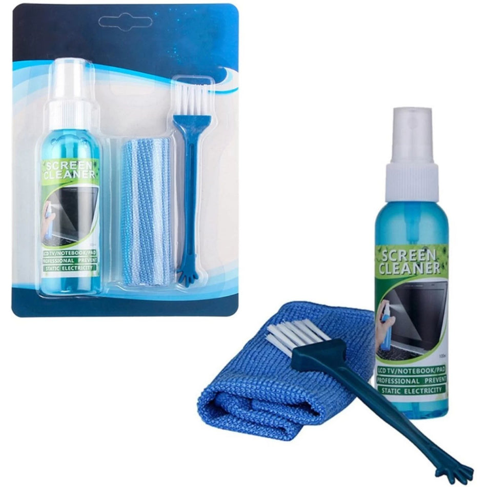 SUPER CLEANING KIT FH-HB021 | Multi-Purpose Electronics & Screen Cleaning Set | Anti-Static Dust & Smudge Remover