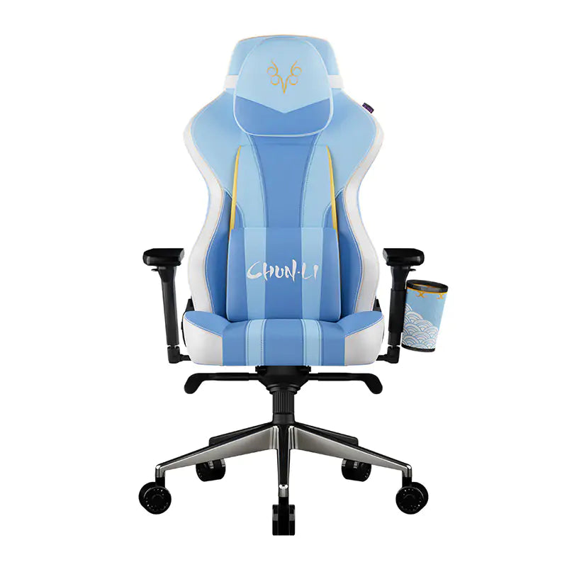 Cooler Master Caliber X2 Gaming Chair for Computer Game, Office, Comfy Ergonomic 360° Swivel Reclining High Back Chairs with Armrest Backrest Headrest Lumbar Support PU Leather- Chun-LI