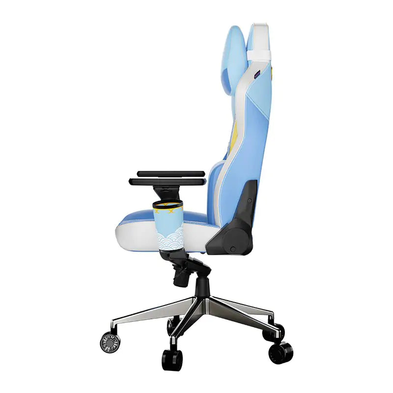 Cooler Master Caliber X2 Gaming Chair for Computer Game, Office, Comfy Ergonomic 360° Swivel Reclining High Back Chairs with Armrest Backrest Headrest Lumbar Support PU Leather- Chun-LI