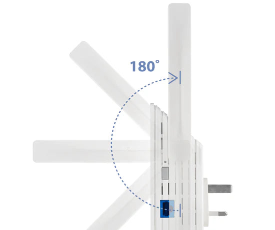 Prolink DH-5202Wireless AX1500 Extender, Dual-band, 1x LAN, Extender/AP