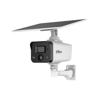 DH-IPC-HFW2441DG-4G-SP-B 4MP  Dual Light Fix-Lens Bullet Solar cam)
