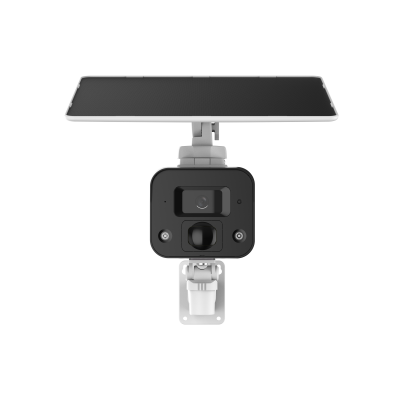 DH-IPC-HFW2441DG-4G-SP-B 4MP  Dual Light Fix-Lens Bullet Solar cam)