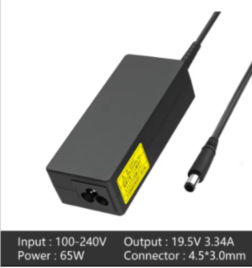 Replacement Dell Laptop Charger 65W (4.5mm x 3.0mm Small Pin)