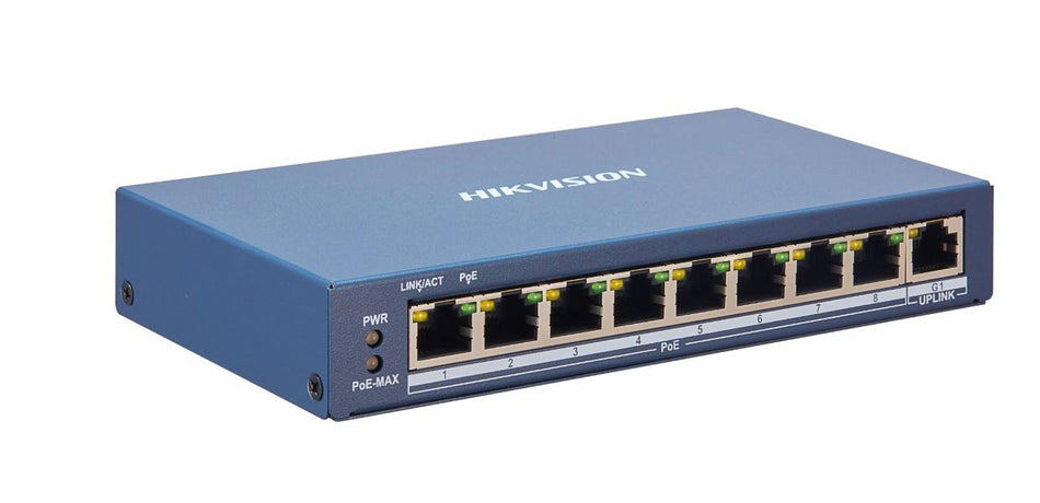 Hikvision DS-3E1309P-EI/M 8-Port Fast Ethernet Smart Managed PoE Switch