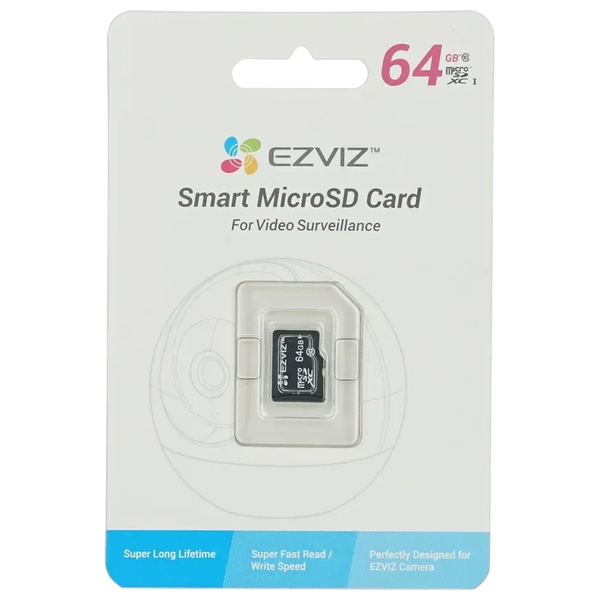 EZVIZ smart microSDcard 64/32 gb for video surveillance