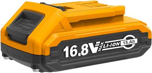 Ingco 16.8V Lithium-Ion 1.5Ah Cordless Tool Battery Pack (FBLI16151) – High-Efficiency Rechargeable Power Cell with Smart LED Level Indicator