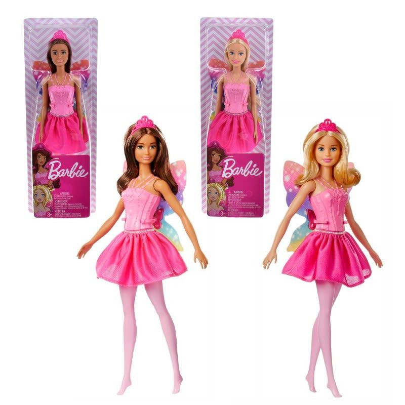 Barbie Dreamtopia Core Fairy 11.5-Inch Doll Assortment (FWK85) – Removable Wings & Tiara