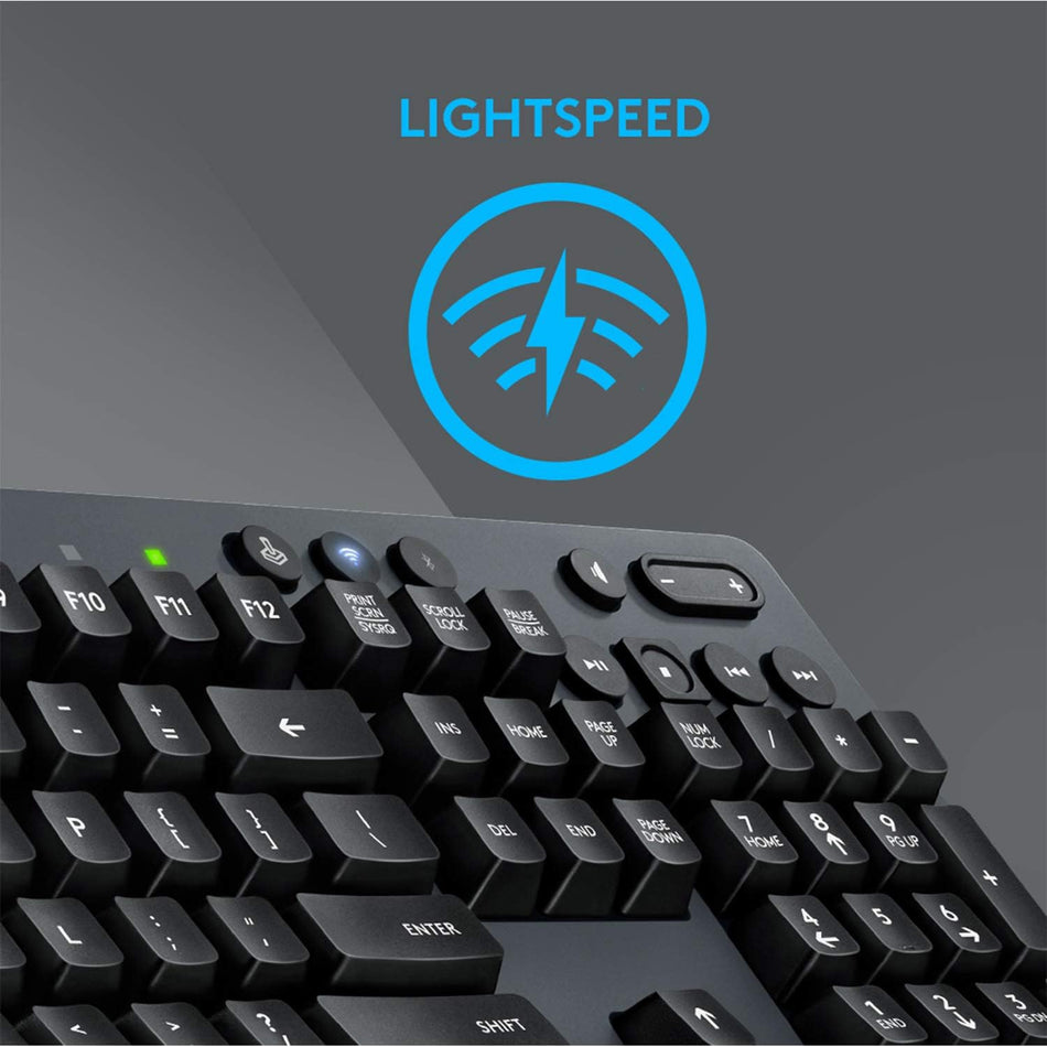 GAMING KEYBOARD 920-008393 Logitech G613 LIGHTSPEED Wireless Mechanical, Multihost 2.4 GHz + Bluetooth Connectivity