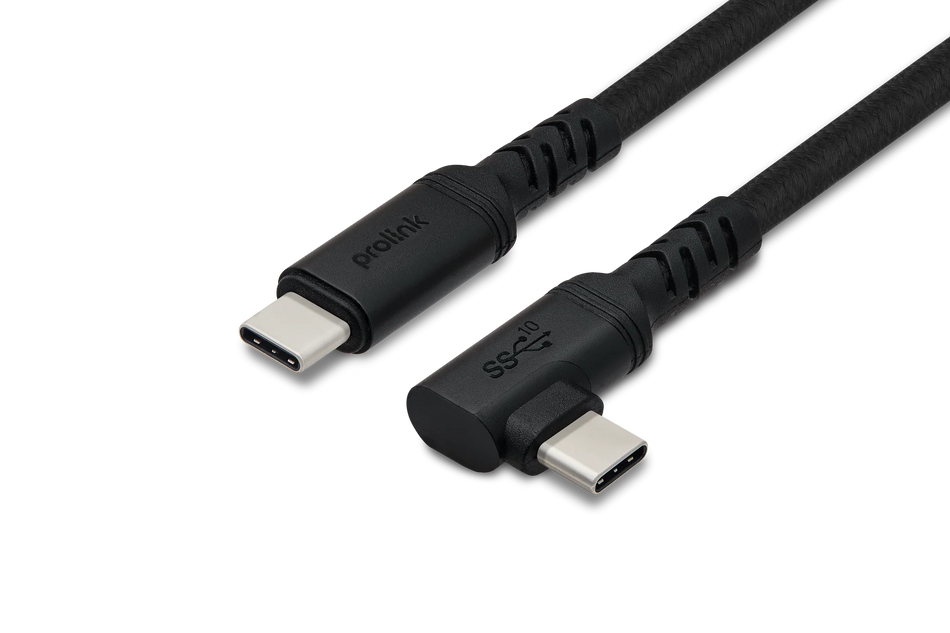 Prolink GCC-100G2 USB 3.2 Gen 2 C-C Cable (5A, 100w, 10Gbps 4k) - BLACK