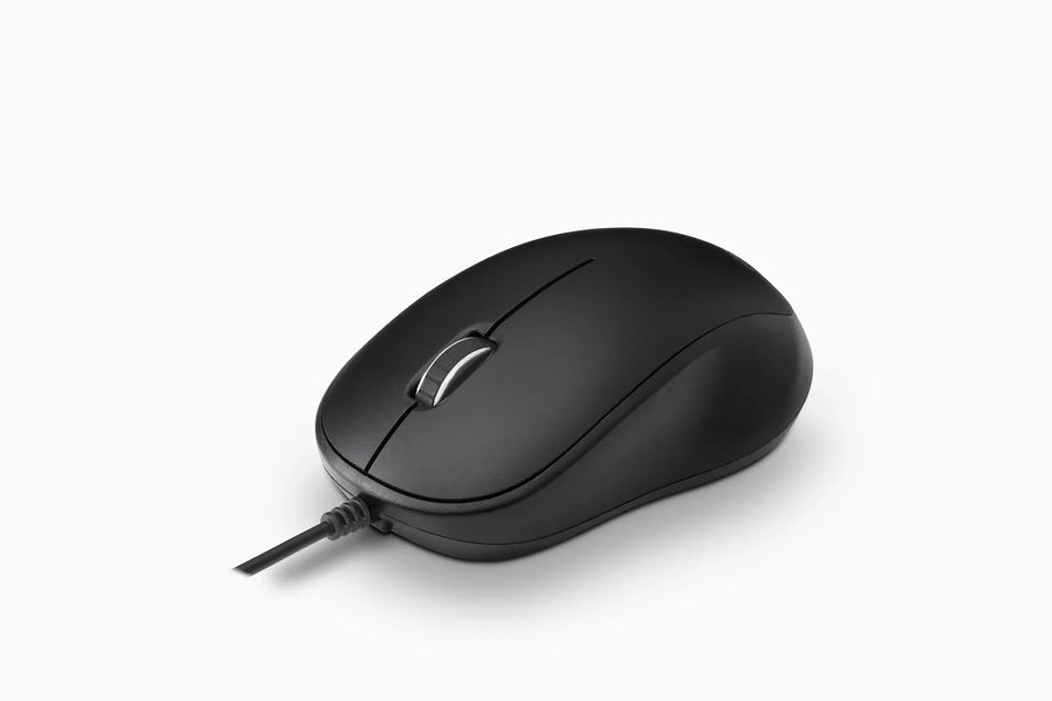 Prolink GM-1001 Wired Mouse 3-Button, 1200DPI, Medium Size, Black
