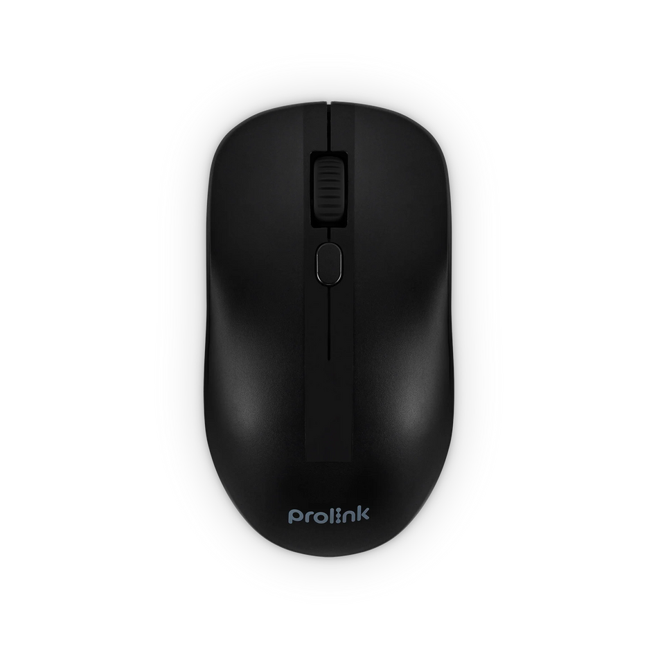 Prolink GM-2003 2.4GHZ Wireless Mouse 4-Button, 1600DPI, Standard size, Black