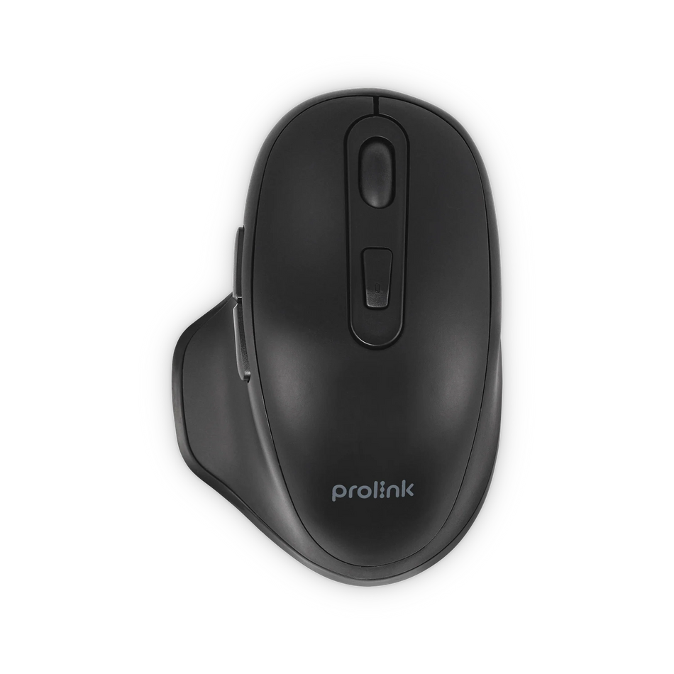 Prolink GM-5002 2.4GHZ + BT5.1, Wireless Mouse, 1600DPI, Standard size, Black