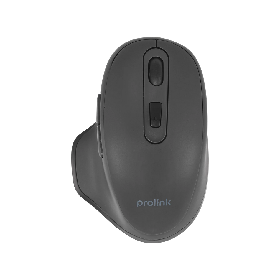Prolink GM-5002 2.4GHZ + BT5.1, Wireless Mouse, 1600DPI, Standard size, Grey