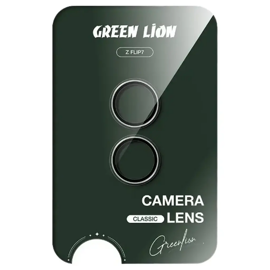 Green Lion Classic Camera Lens for Z Flip 7 - Gray