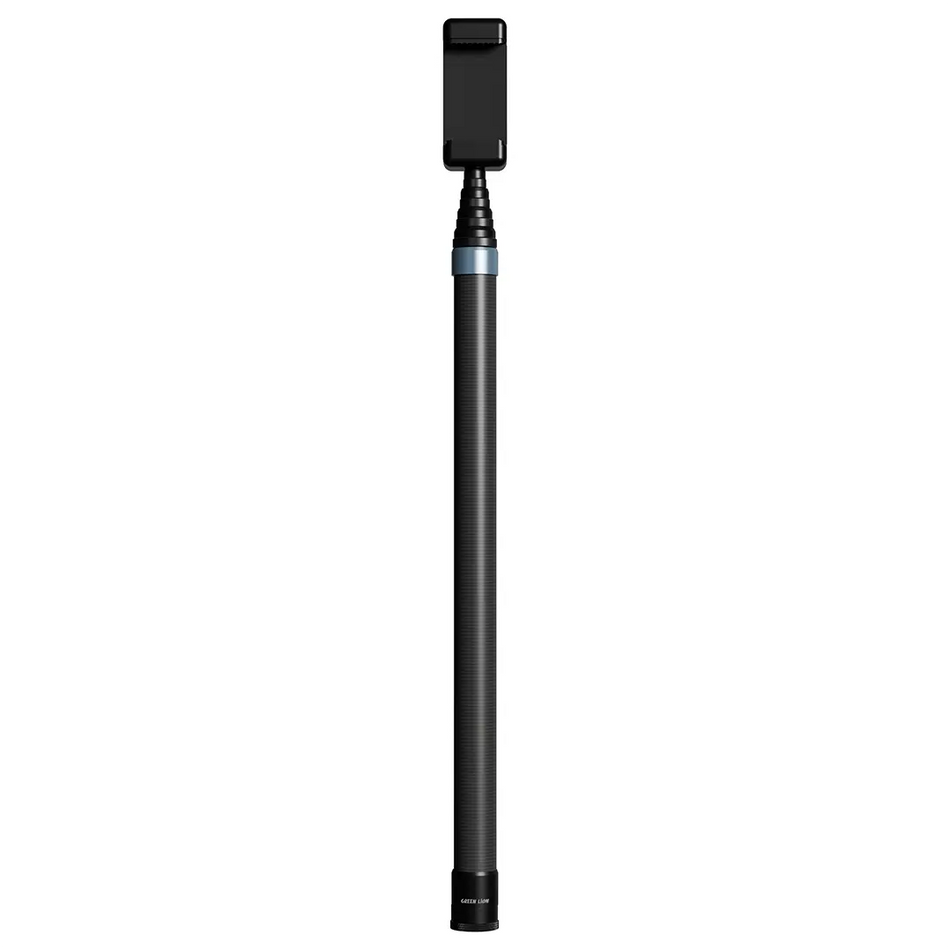 Green Lion Elevate Pro 3M Selfie Stick Bluetooth Remote Extendable Phone Holder Stable Tripod Stand – Black (GNELESTK3MBK)