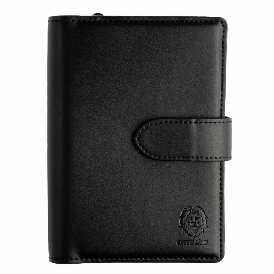 Green Lion RFID-Blocking Passport Pouch – Secure Travel Document Organizer (GNPASPOTPCHGN)