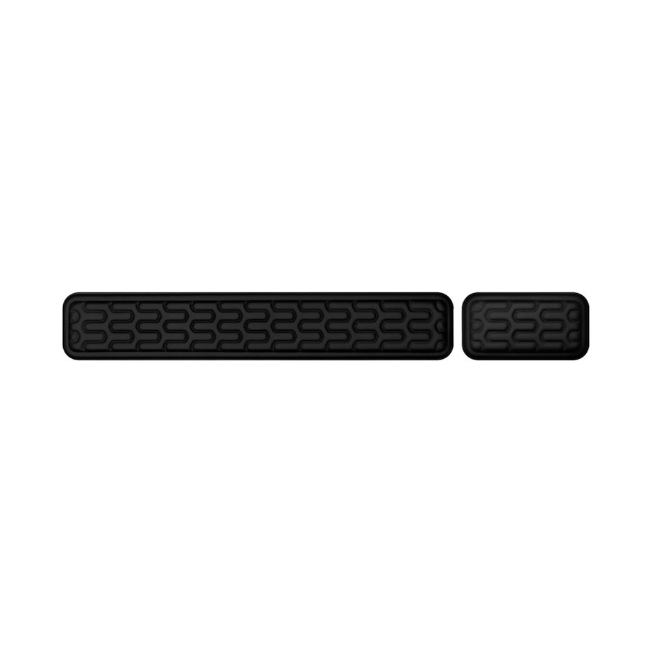 Green Lion Ultra Soft Wrist Pad, Non-slip base, Durable & Comfort, Breathable fabric, Pressure Relief, Wrist Alignment, Soft Memory Foam, Ergonomic Design - Black