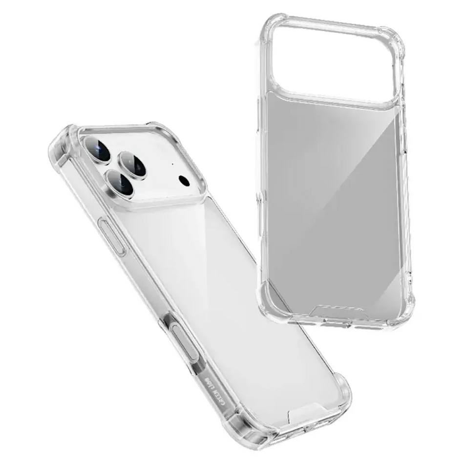 Green Lion Anti-Shock Case For Iphone 17 Series – Clear