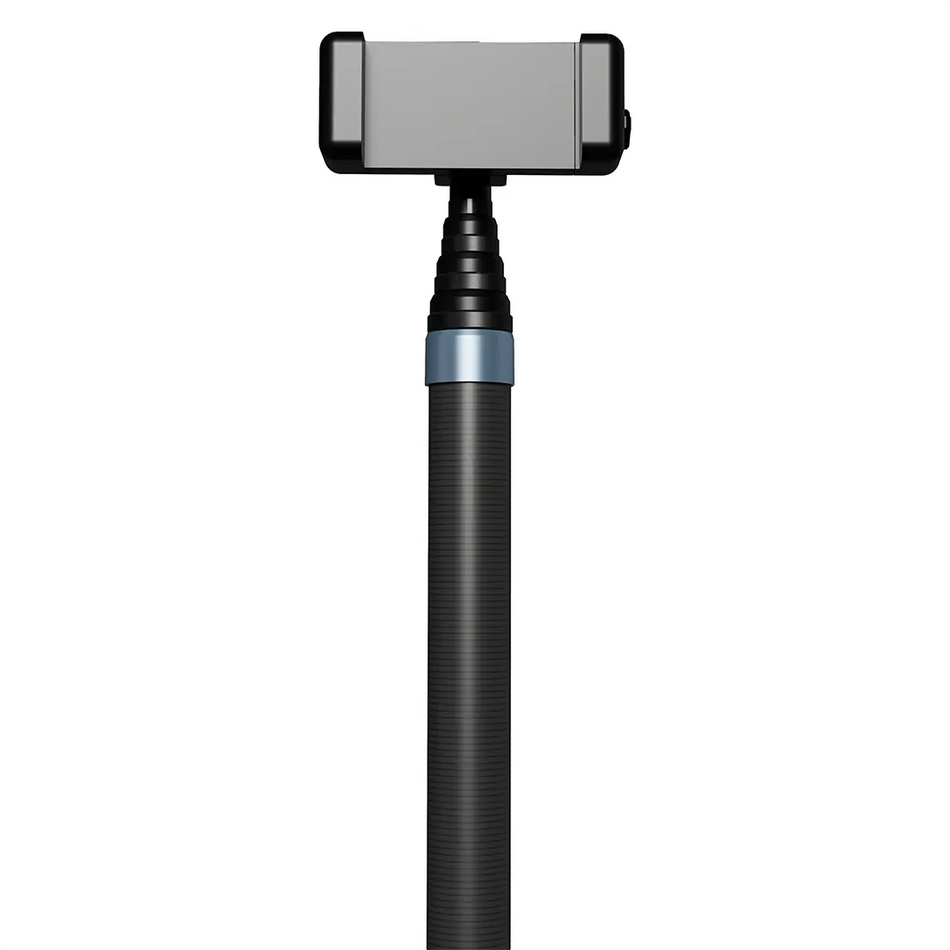 Green Lion Elevate Pro 3M Selfie Stick Bluetooth Remote Extendable Phone Holder Stable Tripod Stand – Black (GNELESTK3MBK)