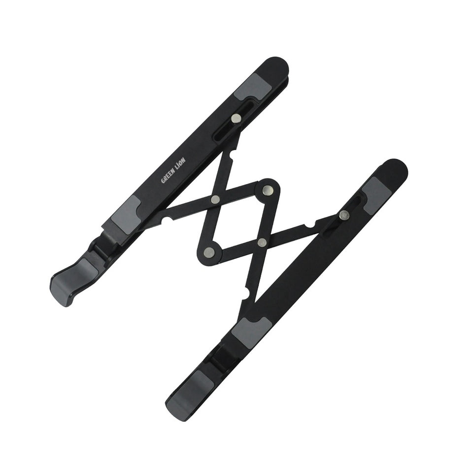 Green Lion Foldable Laptop Stand 7 Tilts - Black