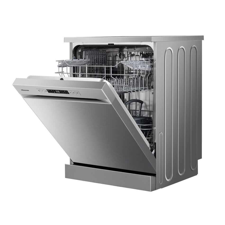 Hisense 13-Place Setting Freestanding Dishwasher (A++ / E Energy Class & Stainless Steel Inox Finish) - H13DX