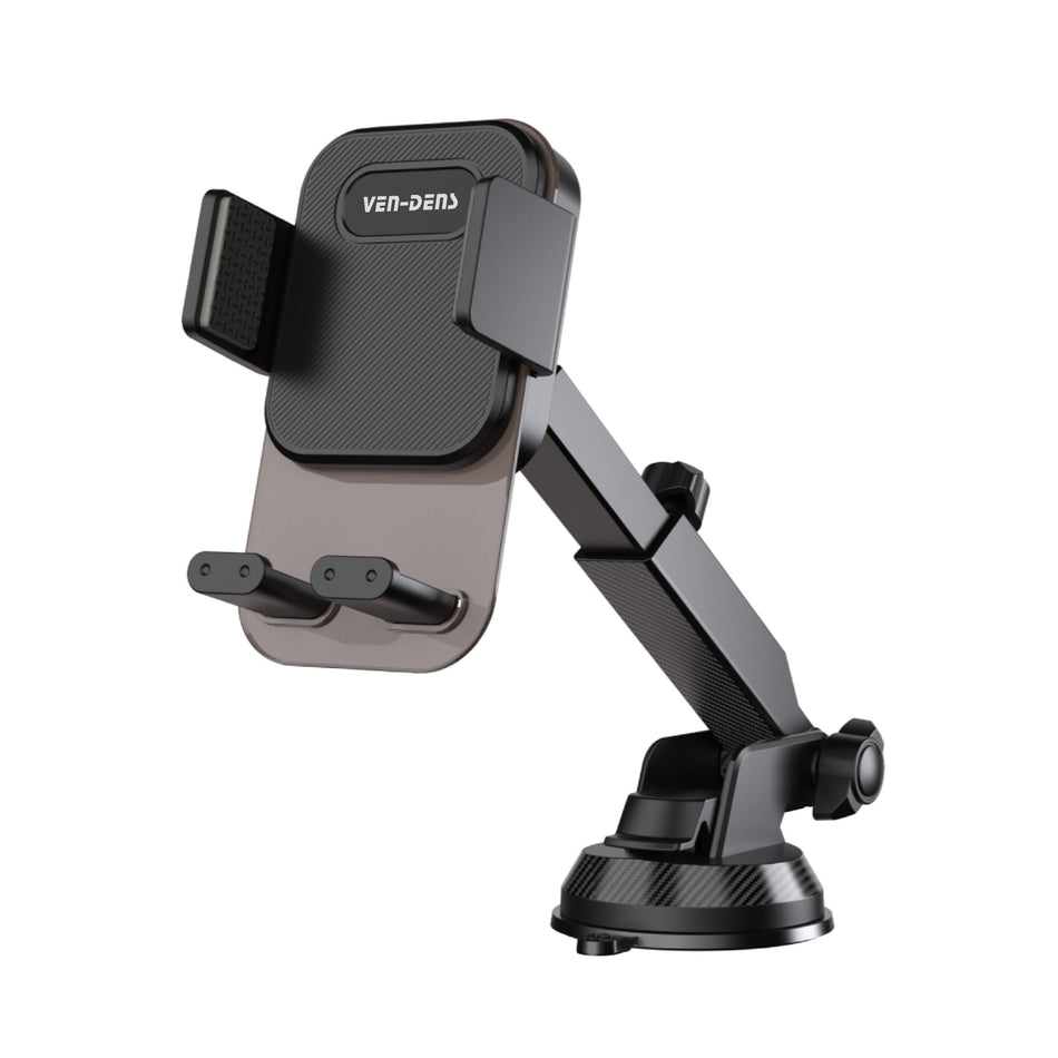 Ven-Dens VD-HD049 360 Phone Holder Stand | Universal 360° Rotating Multi-Angle Tabletop Holder for Smartphones & Tablets