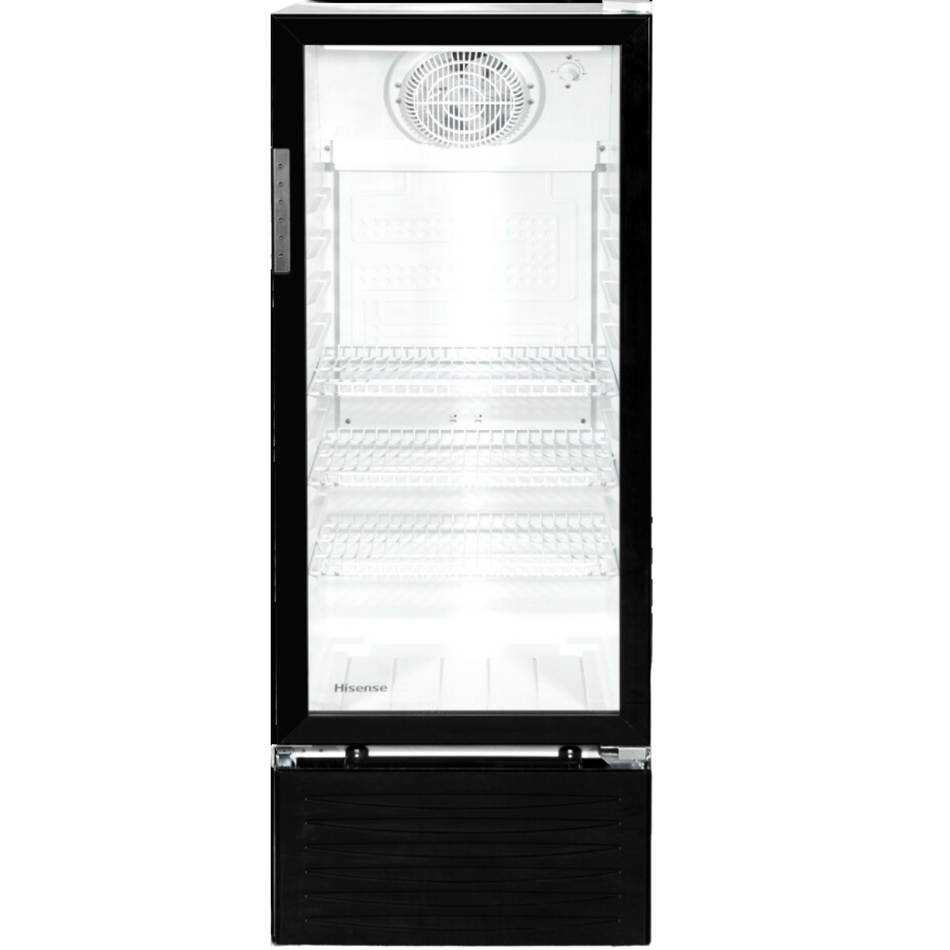 Hisense 192L Single Door Commercial Beverage Showcase Cooler (Anti-Condensation Glass) - FL-26FCA