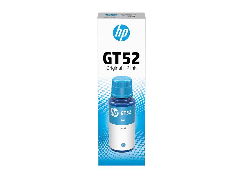 HP GT52 Bottle Ink Cyan, Magenta, Yellow