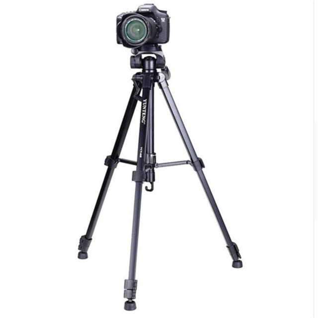 YUNTENG VCT-668 Professional DSLR Camera Tripod  with Head Fluid Pan