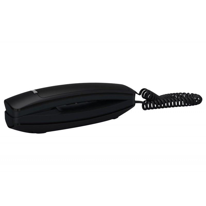 Uniden CE8102 Big Button Corded Extension Phone (Oversized Keypad, Hands-Free Speakerphone, Visual Flash Alert, Senior-Friendly, Black)