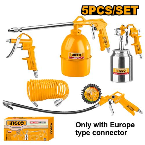 Ingco 5 Pcs air tools set AKT0051