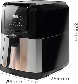 Hisense 8.6L Dual-Zone Digital Air Fryer with 5.3L Deep Pot & 3.3L Frying Basket - H09AFBK2S5