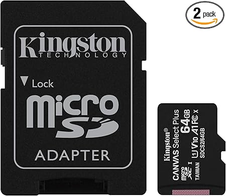 Kingston canvas select plus 64gb